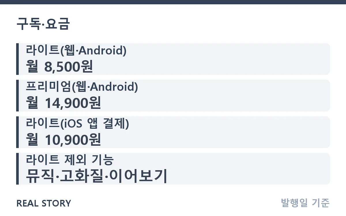 영상만 보면 유튜브 프리미엄 라이트, 프리미엄과 빠지는 기능 핵심 정보